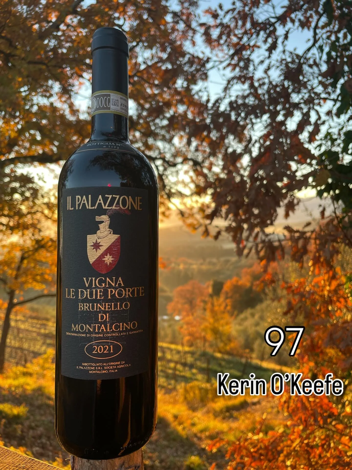 We are thrilled to share that our 2021 Cru Le Due Porte Brunello has received amazing recognition over the last few weeks.

This wonderful vintage will be released and available starting from January 2026.

Thank you @kerinokeefe ! 

&ldquo;Aromas of