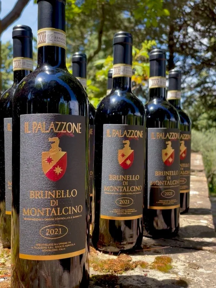 We look forward to seeing only armies of bottles very soon. A quiet Wednesday morning here at Il Palazzone.

For those of you who haven&rsquo;t had a chance to taste our 2021 Brunello yet:

WINE SPECTATOR
Taut and solidly built, this red evokes cherr