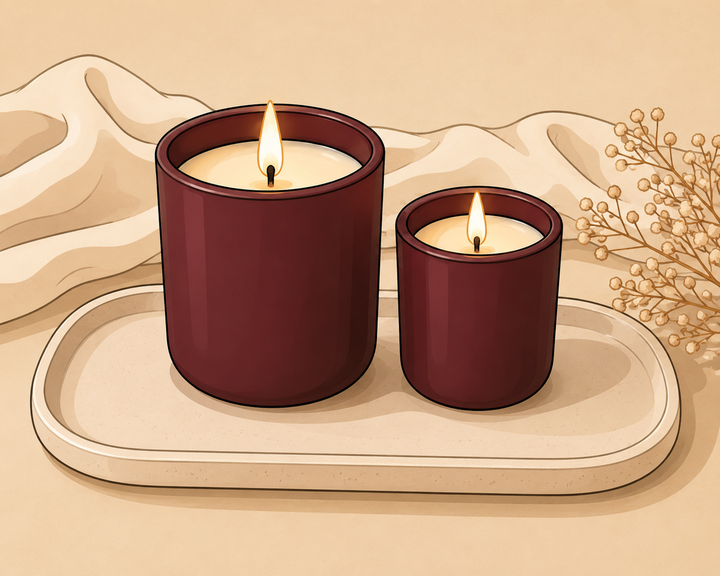 Candle Size Guide: Finding the Perfect Candle for Every Room