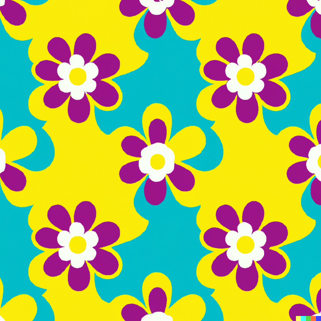 DALL·E 2023-03-09 13.13.46 - a repeating pattern of colorful flowers .png