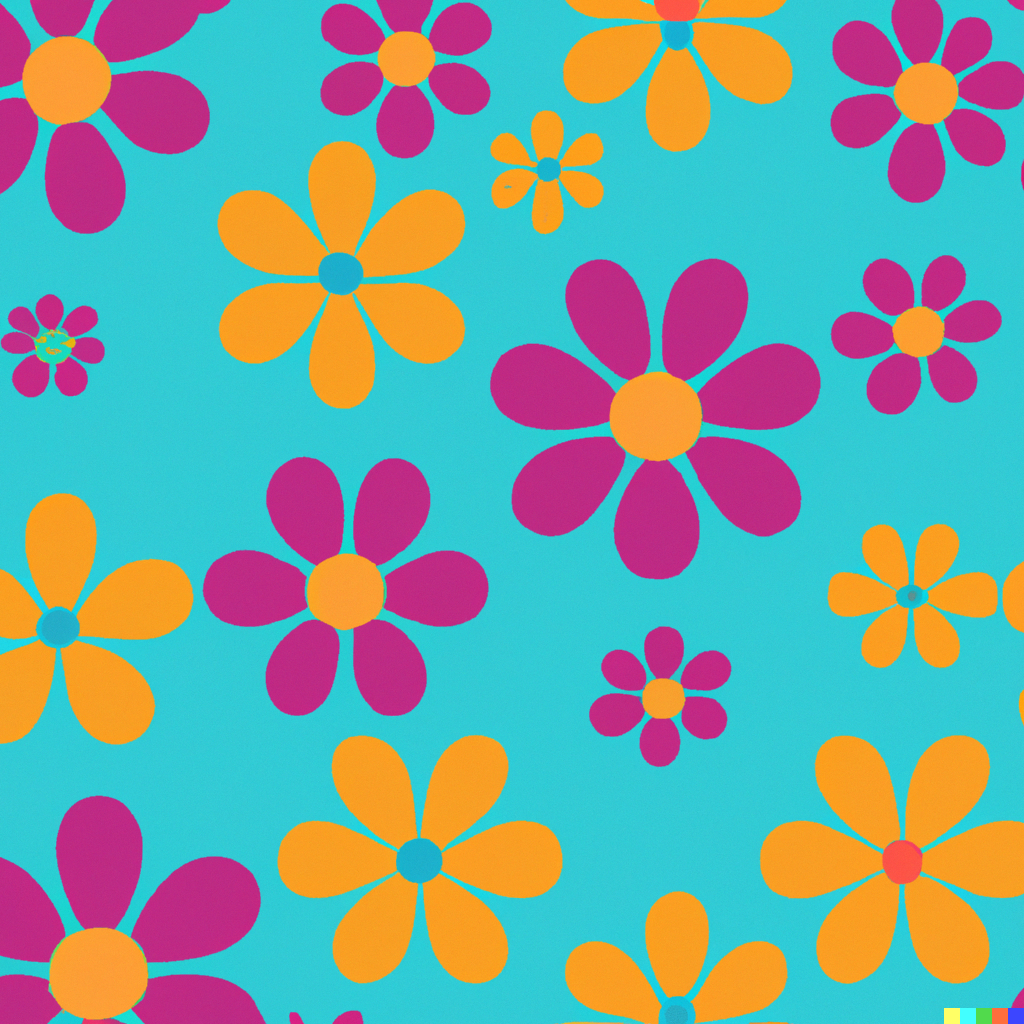 DALL·E 2023-03-09 13.13.44 - a repeating pattern of colorful flowers .png