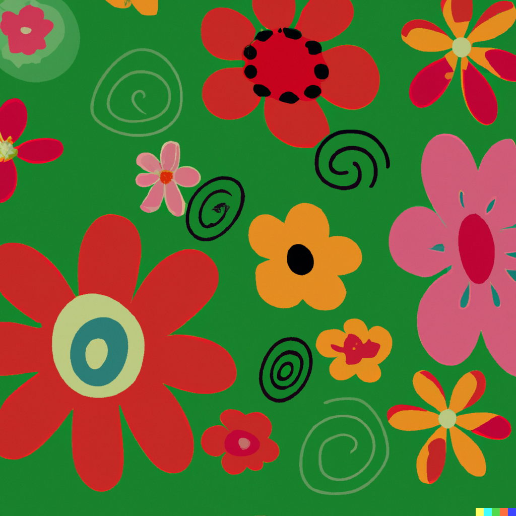 DALL·E 2023-03-09 13.11.35 - a repeating pattern of colorful flowers .png