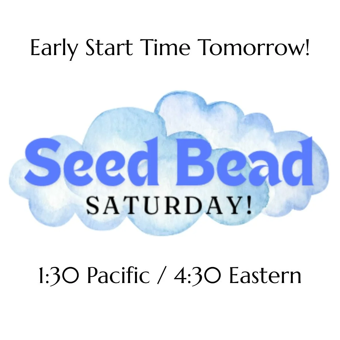 Special time slot this week! We are going live at 1:30pm Pacific / 4:30 eastern this Saturday (we&rsquo;re usually on at 2pm / 5pm). It&rsquo;s just for this week so you can make it to TGBE and us too ☺️