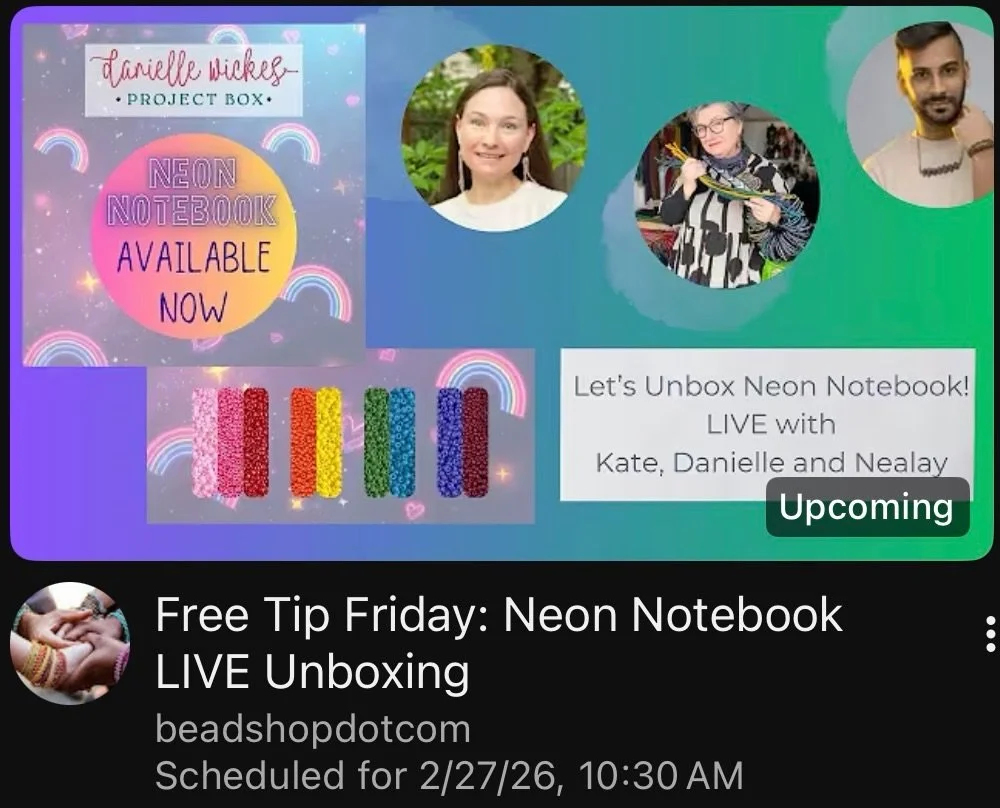 Join us for the live unboxing and Project Reveal of Neon Notebook 💕 https://www.youtube.com/live/UW86i98jmpg?si=OS2-5ft_wPgK-cLL