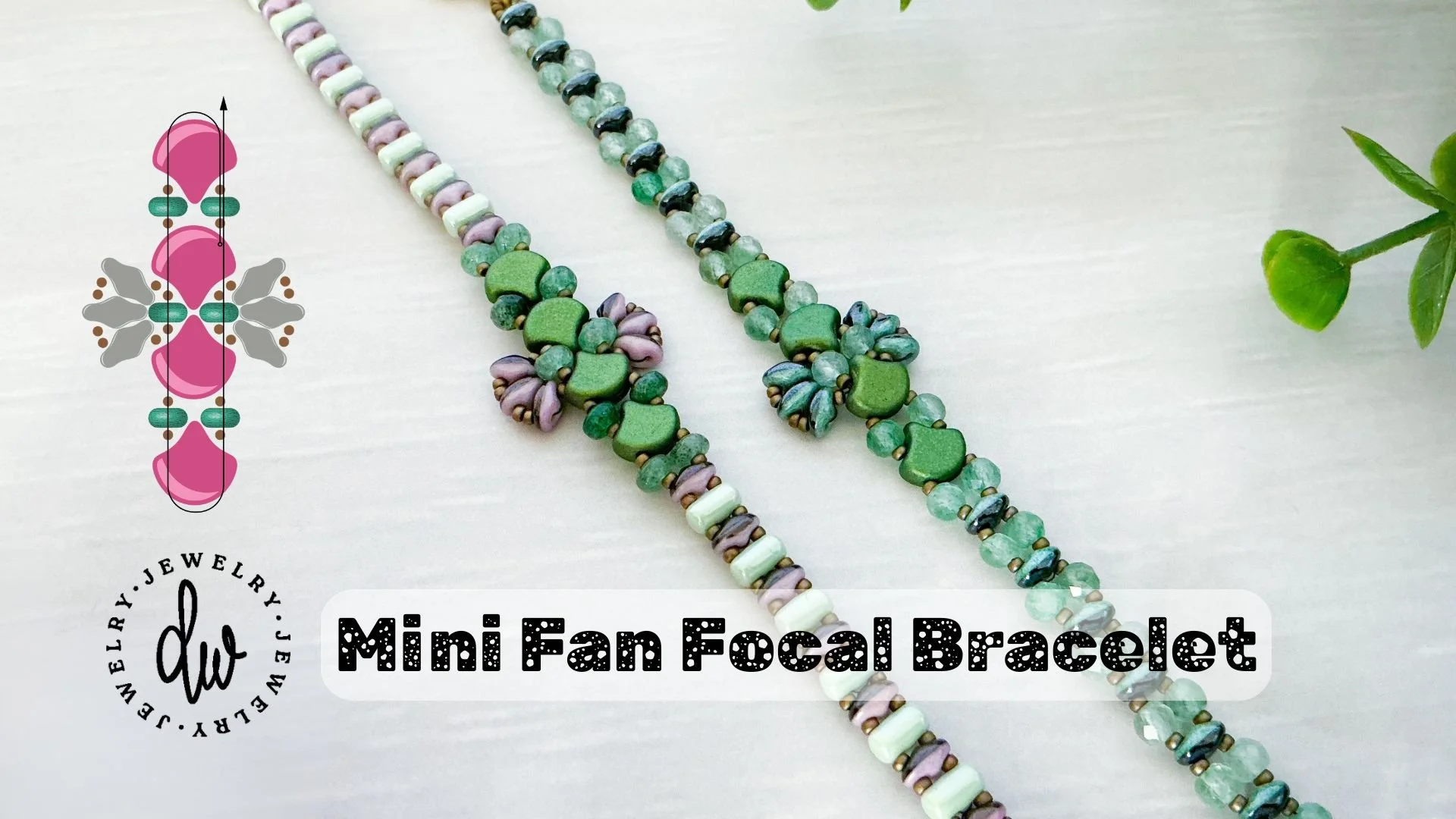 Mini Fan Focal Bracelet
