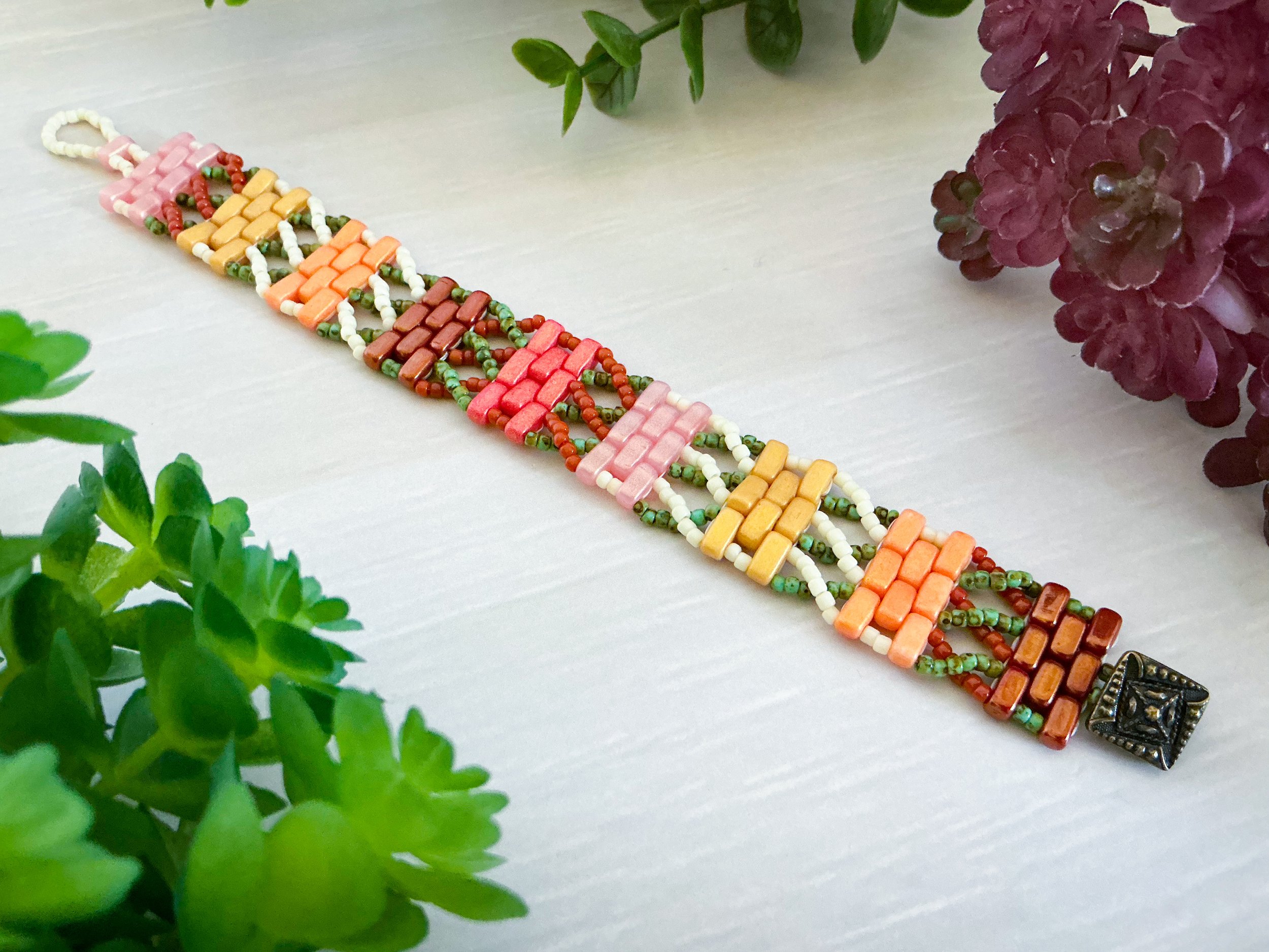 Gemstone Half Tila Projects