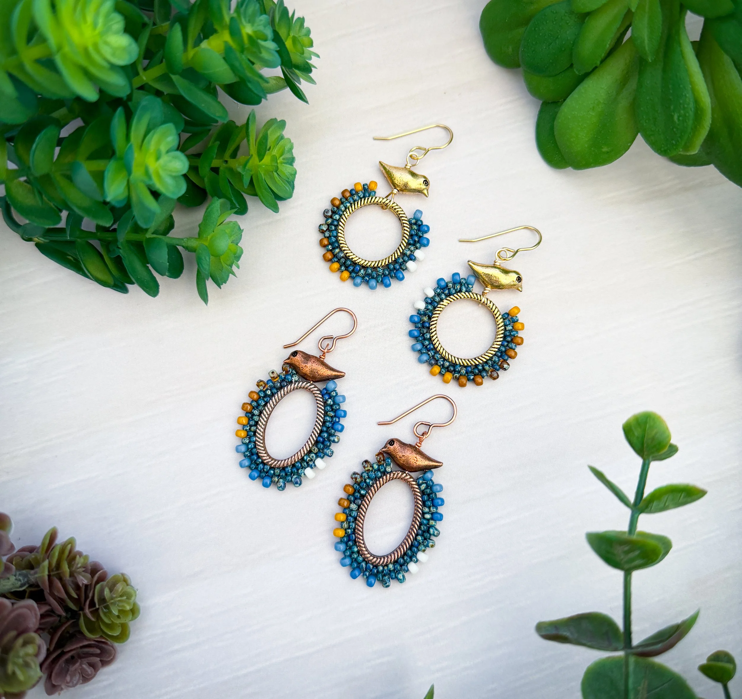 Bird’s NEst Earrings