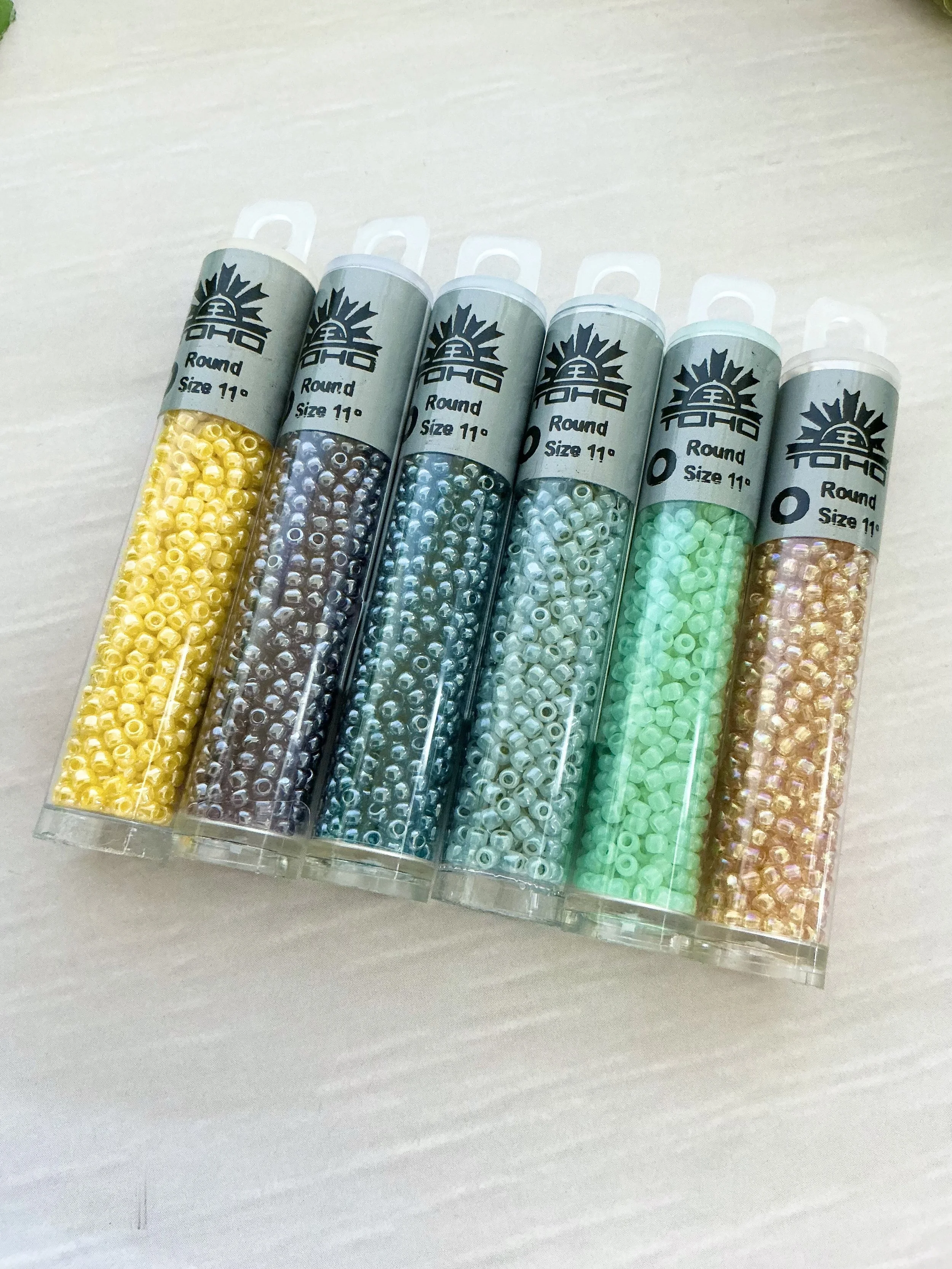 Toho 11/0 Summer 2026 Palette, Six Tube Collection