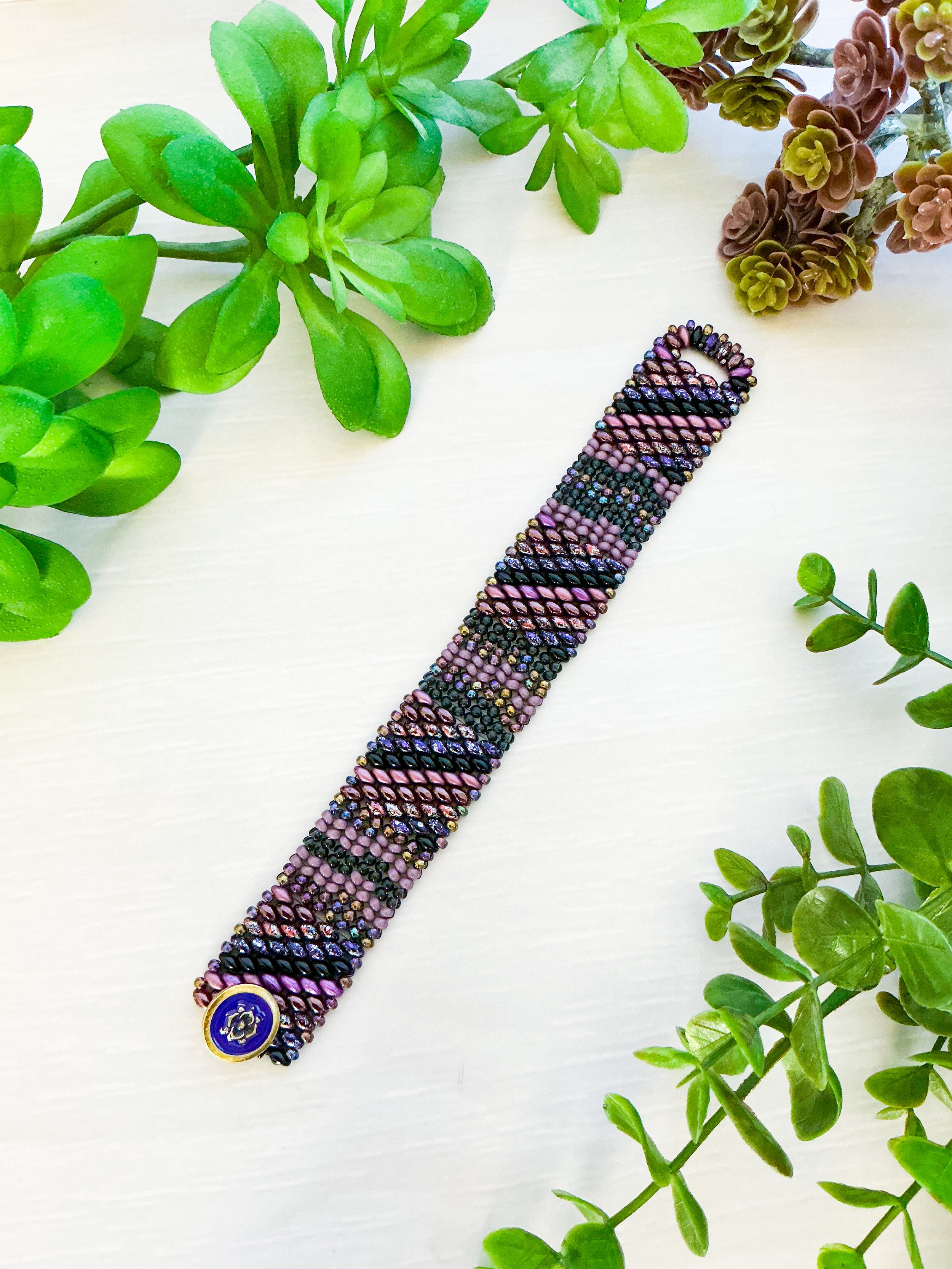 Pinot Noir SuperDuo Bracelet Kit