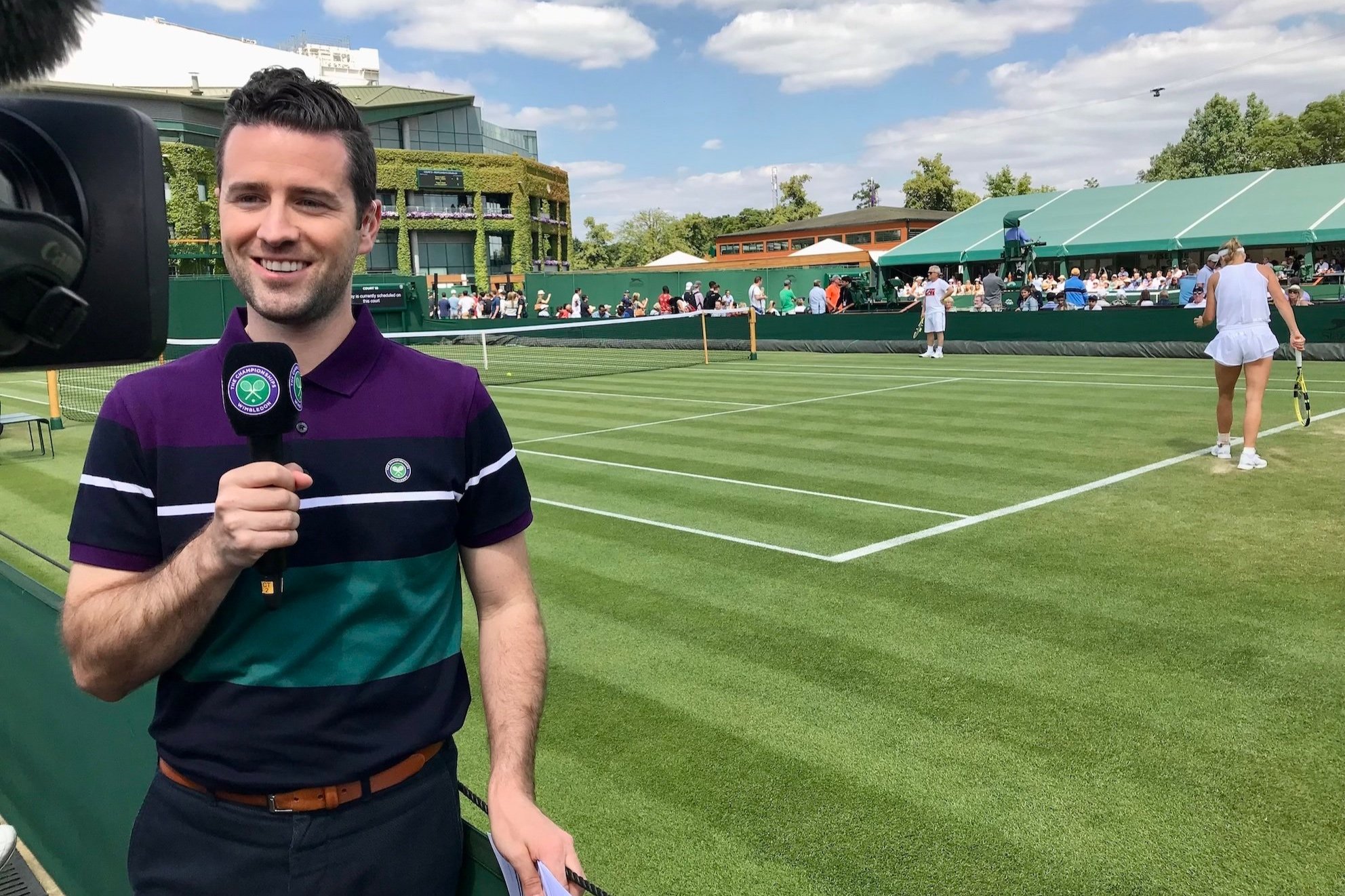 Wimbledon reporter