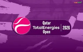 Logo for the 2026 TotalEnergies Qatar Open WTA 1000 tennis tournament
