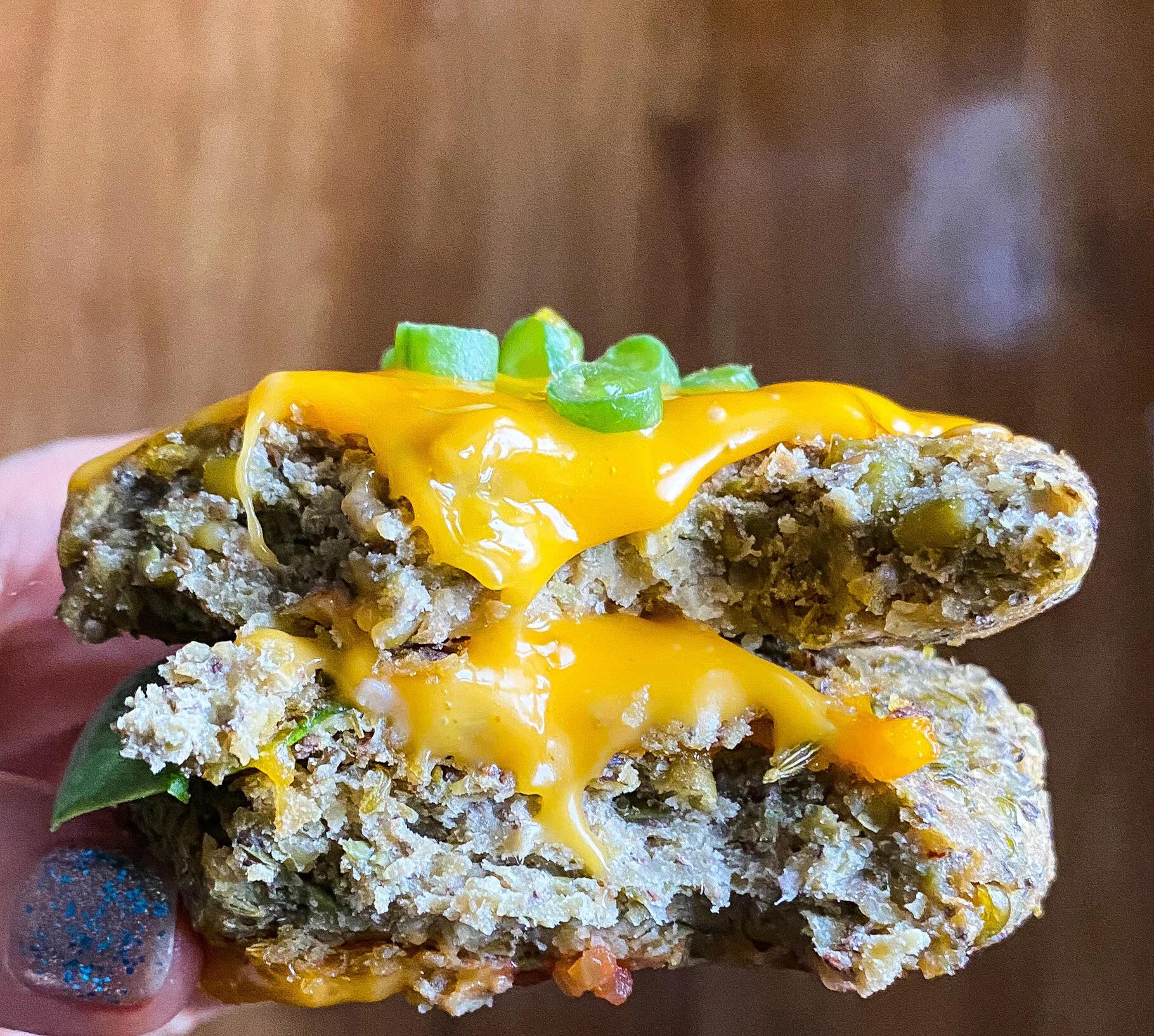 Vegan Mung Bean Burgers 