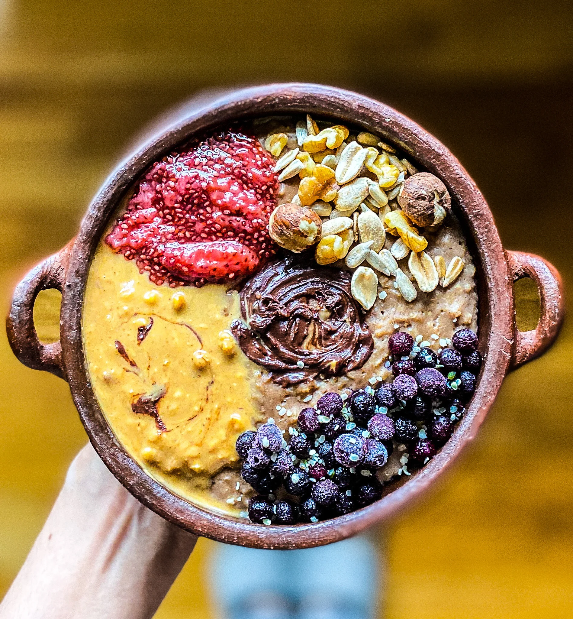 Mochaccino Protein Oats (Vegan Recipe)