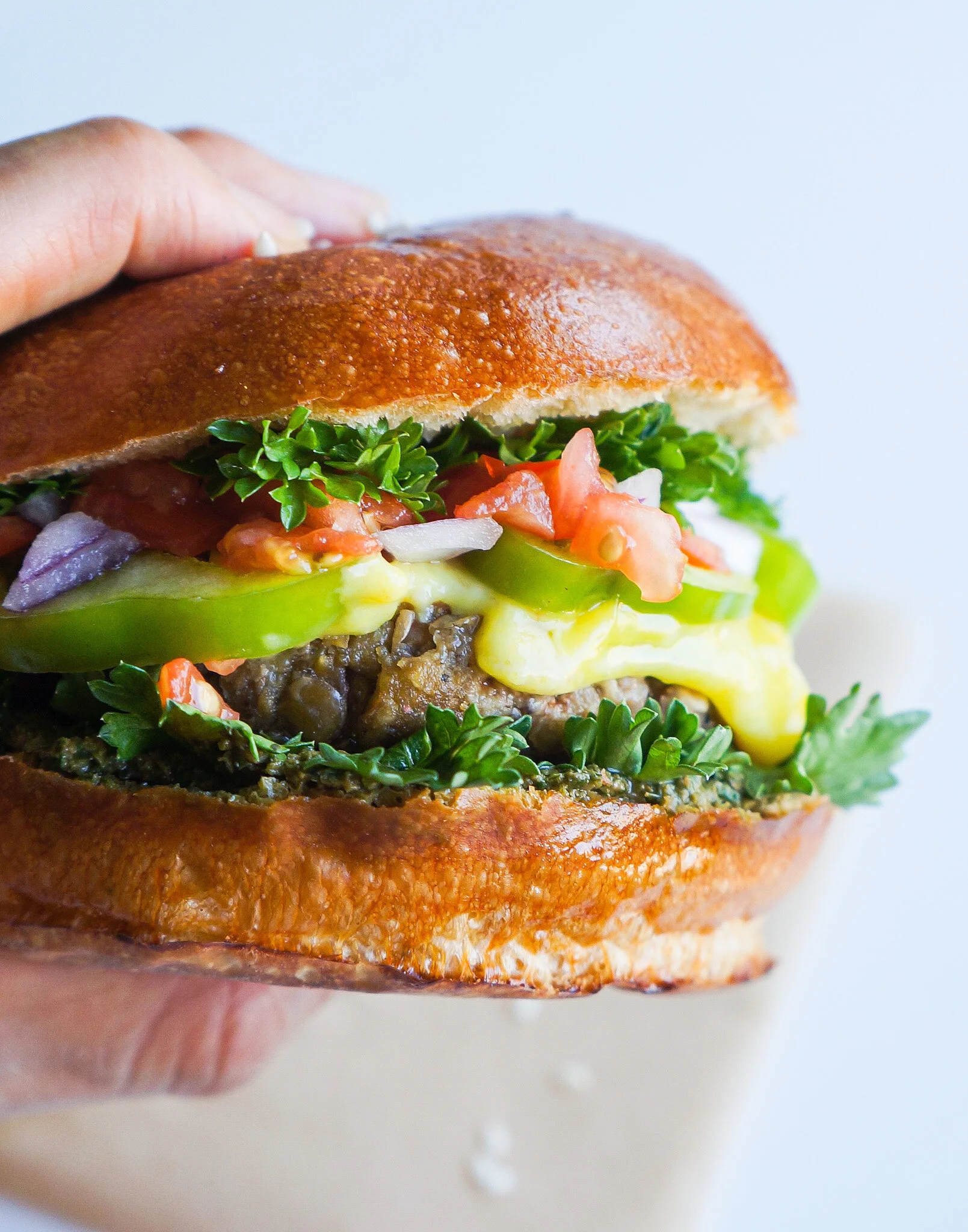 Lentil Burger Recipe (Vegan)
