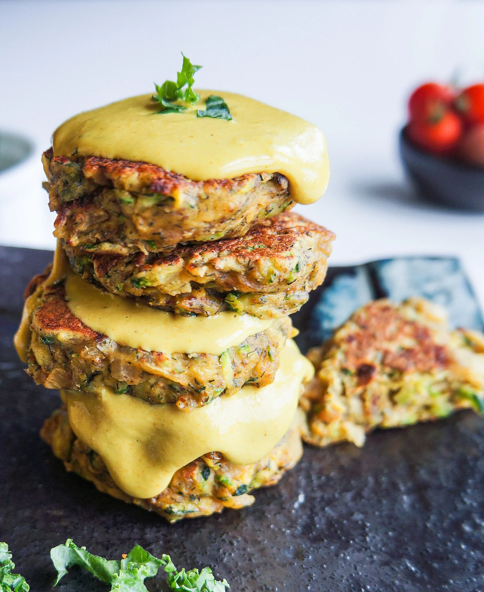 Vegan Zucchini Fritters