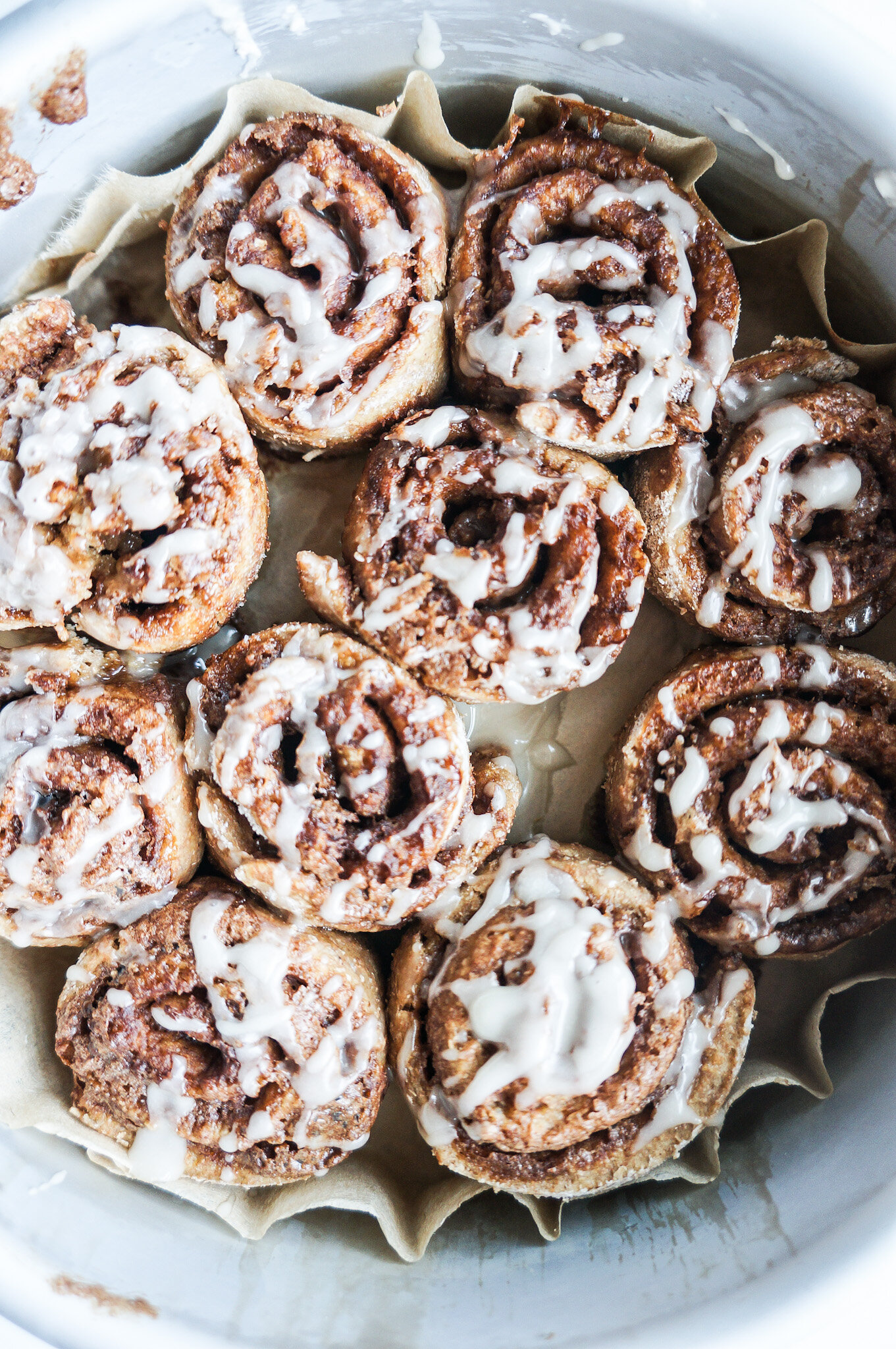 Vegan Cinnamon Rolls without Yeast