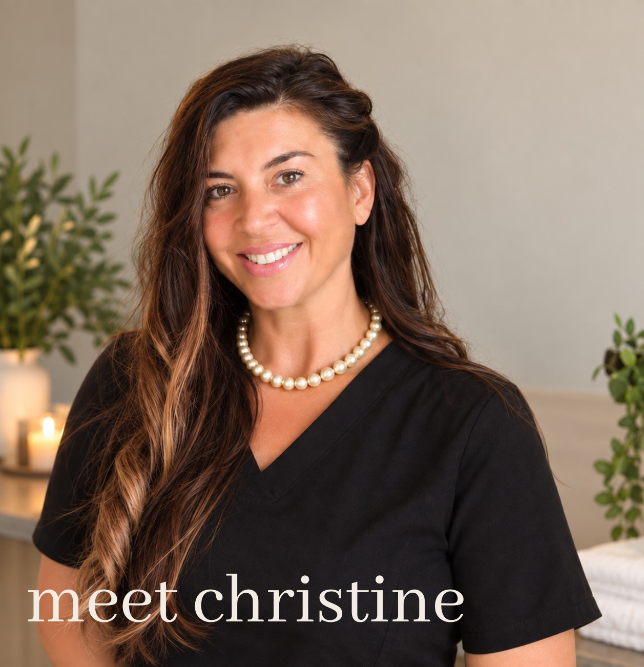 Christine is a licensed massage therapist at Rooted Method with 15 years of experience.