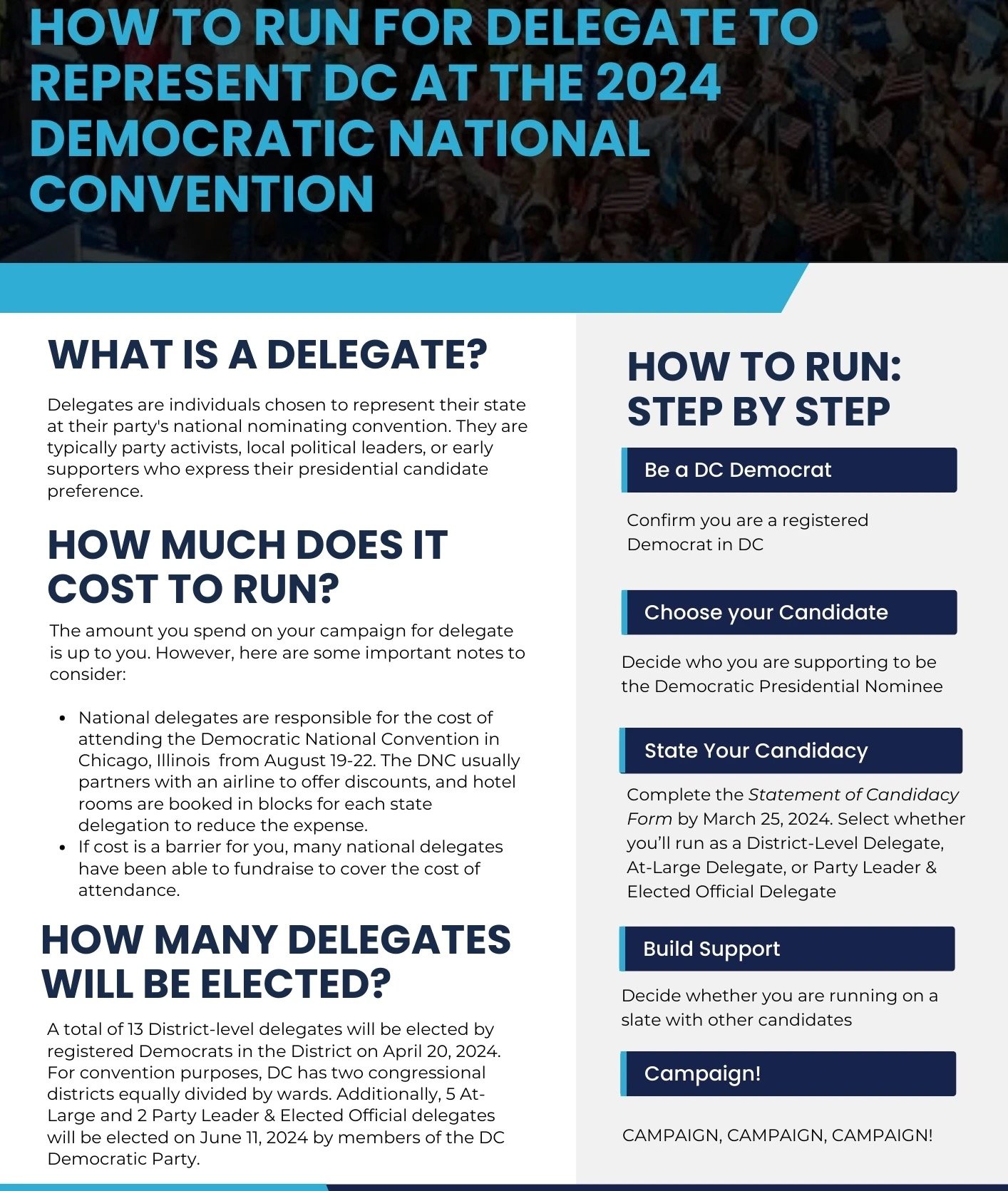 How to Run for Delegate