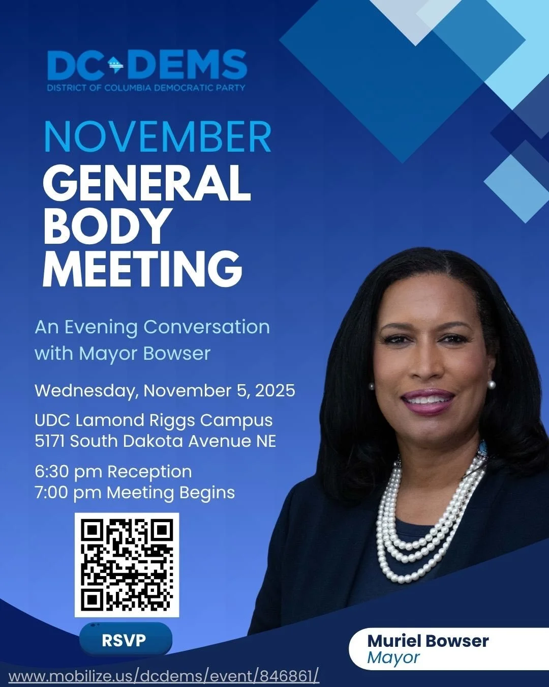 DC Democrats November General Body Meeting