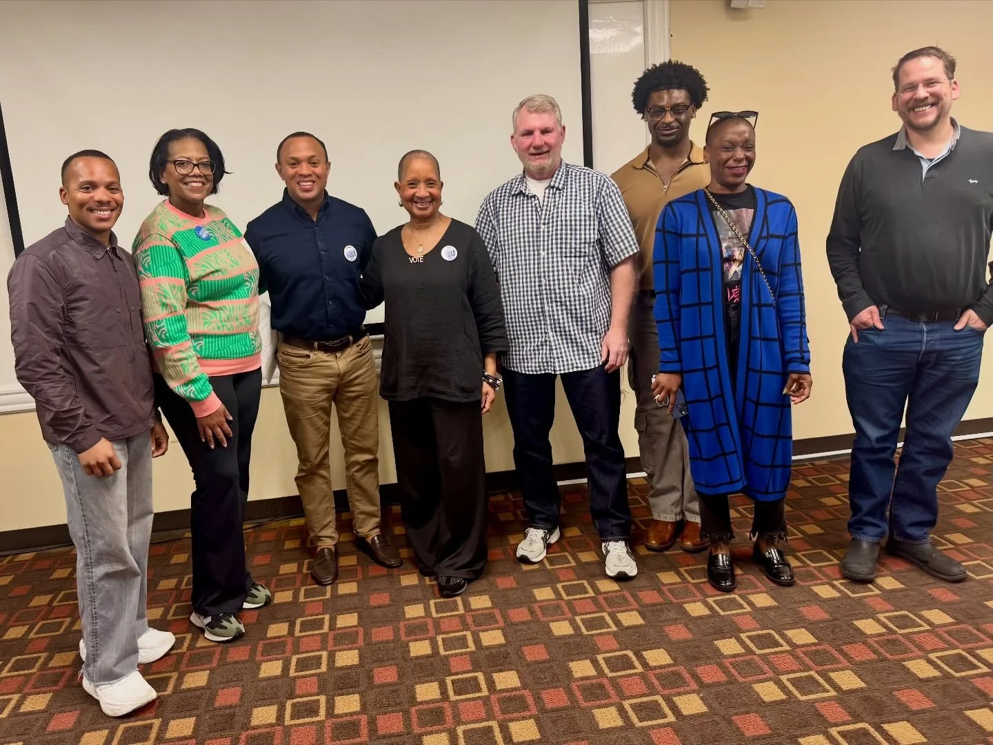 We want to thank @rankthedistrict for coming to our General Body Meeting today to teach residents about Rank Choice Voting. Be on the look out as Ward 2 Dems take this training across the Ward!