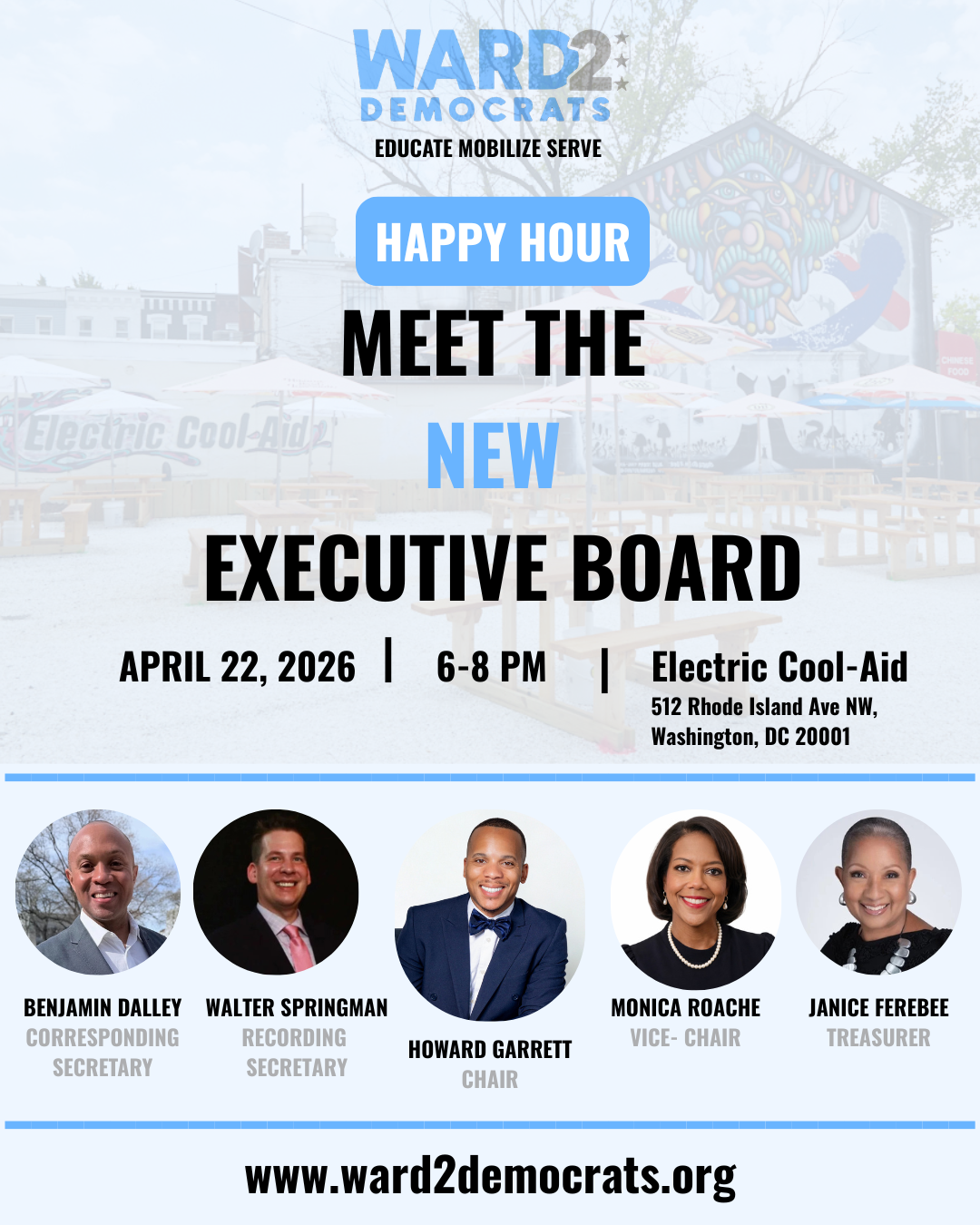 MEET THE NEW EXECUTIVE BOARD