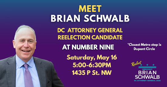 Meet & Greet with Brian Schwalb in Ward 2