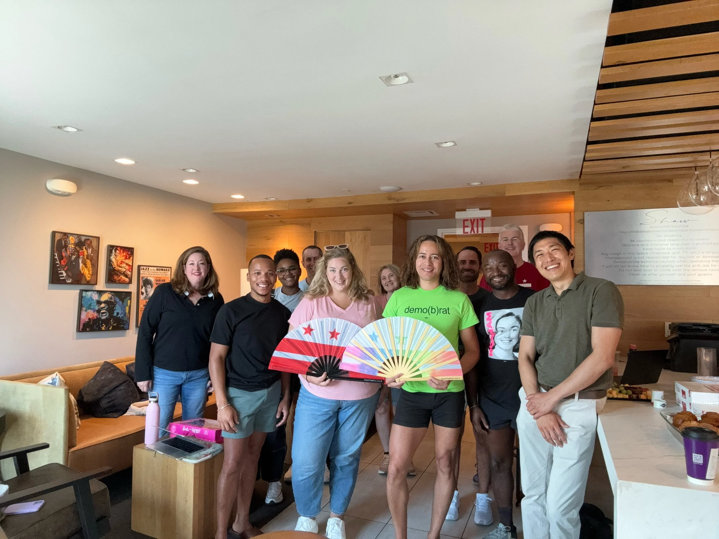 Ward 2 Democrats Recently Joined with Democrats from Across the City to Get Out The Vote