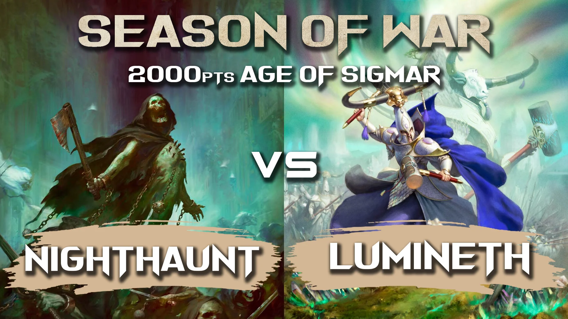 Nighthaunt vs Lumineth