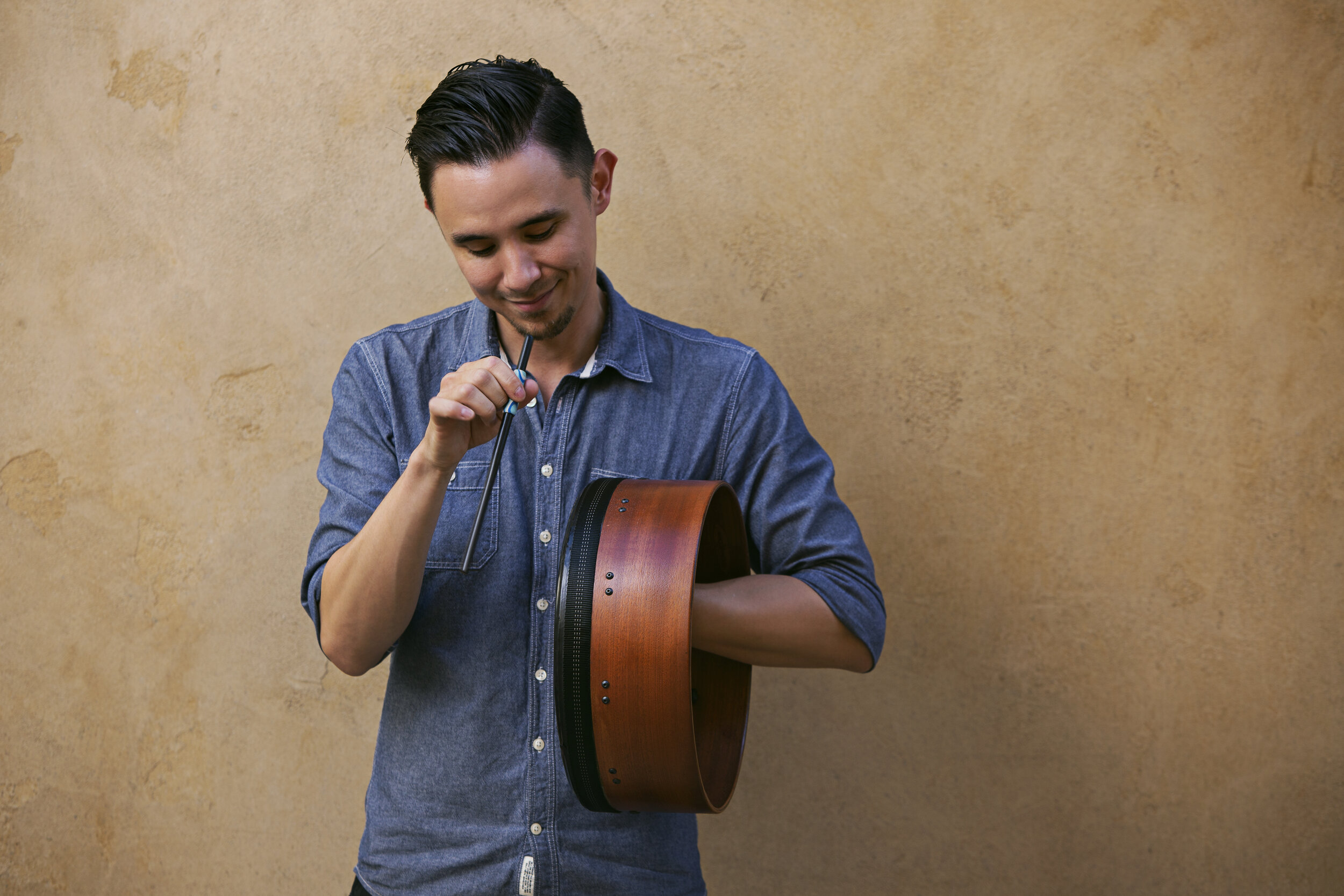 Practice Irish percussion with James Yoshizawa