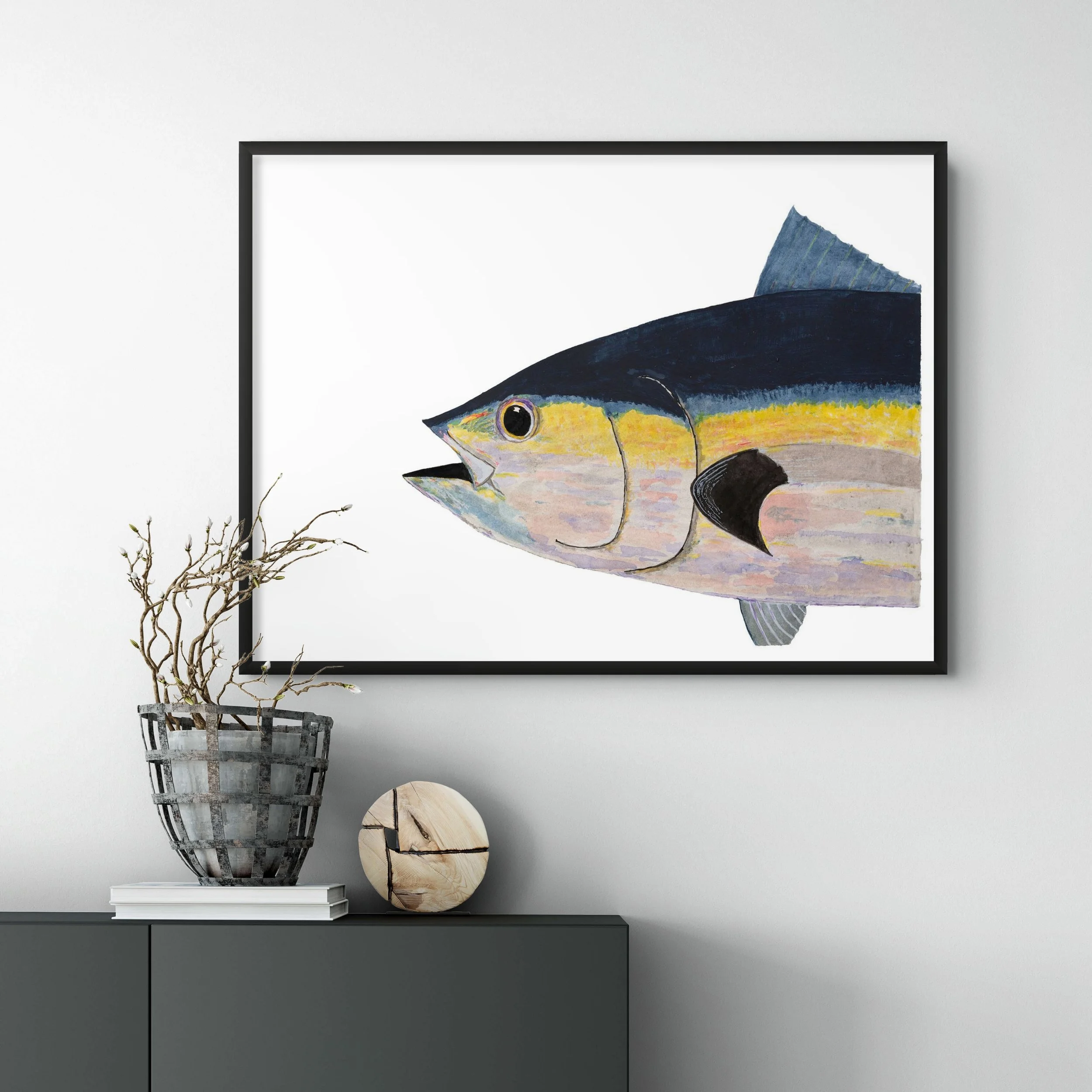 Yellowfin Tuna Head