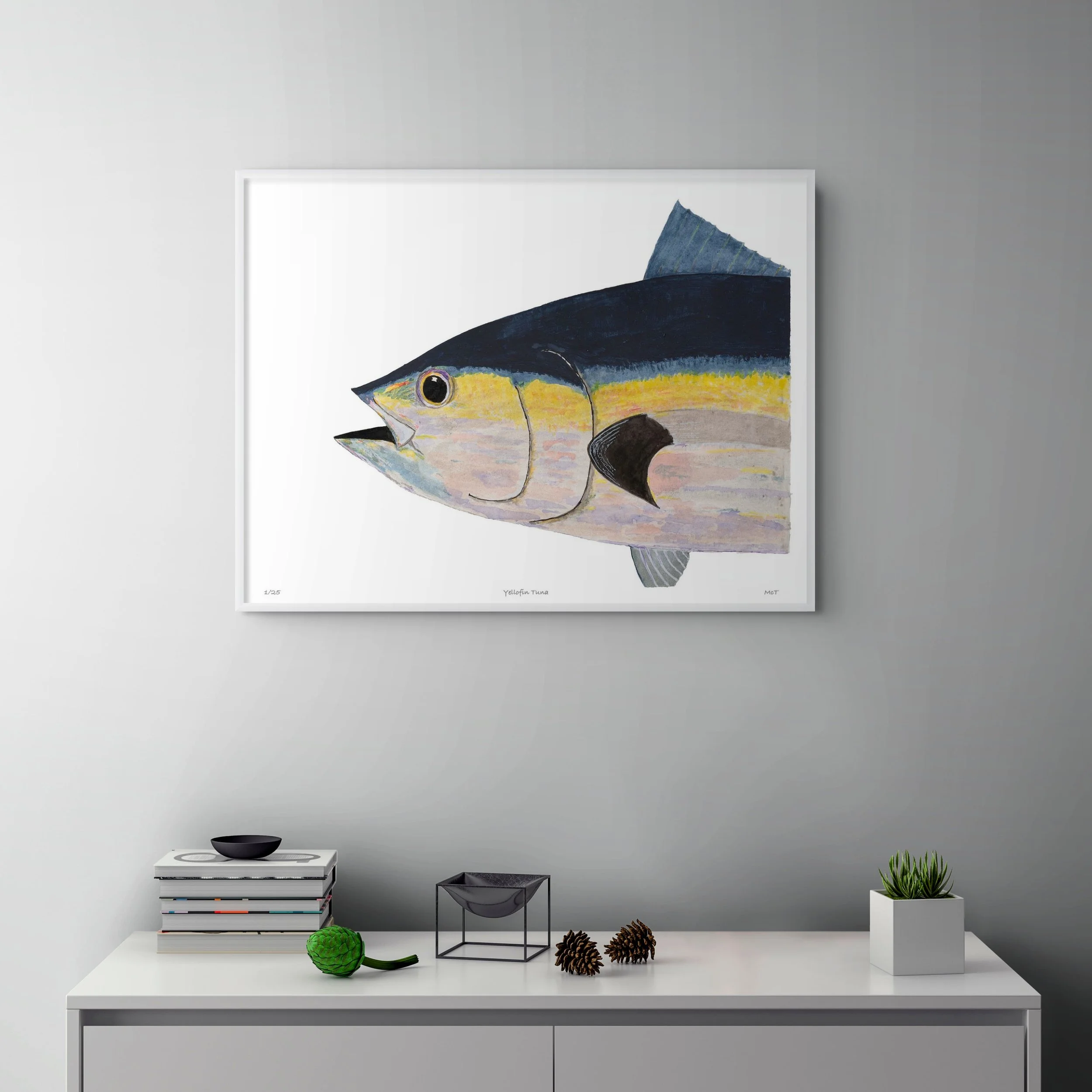 Yellowfin Tuna Head