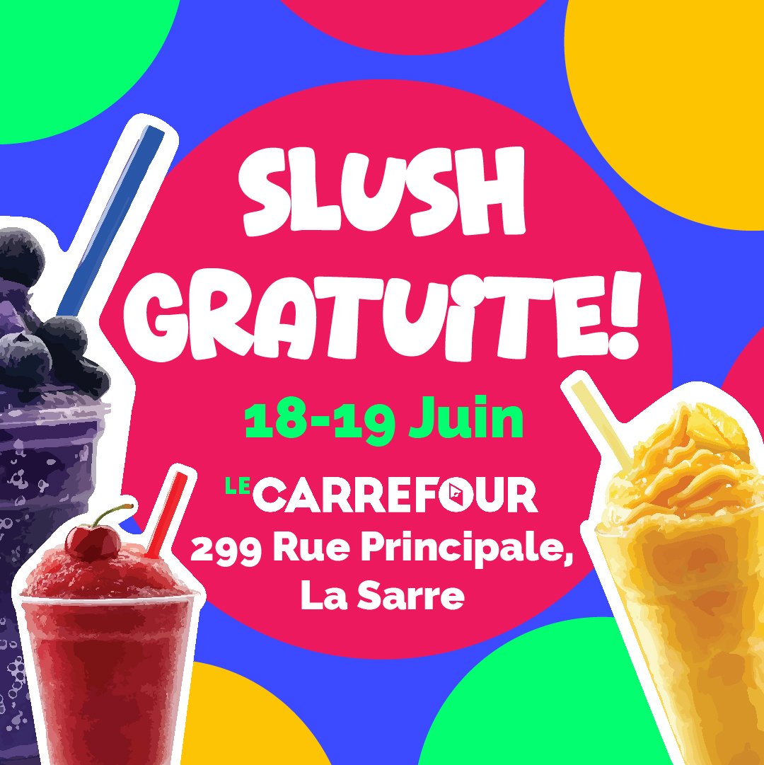 Journée slush gratuite pour les étudiants