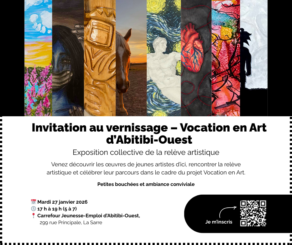 Vernissage Vocation en Art - Abitibi-Ouest