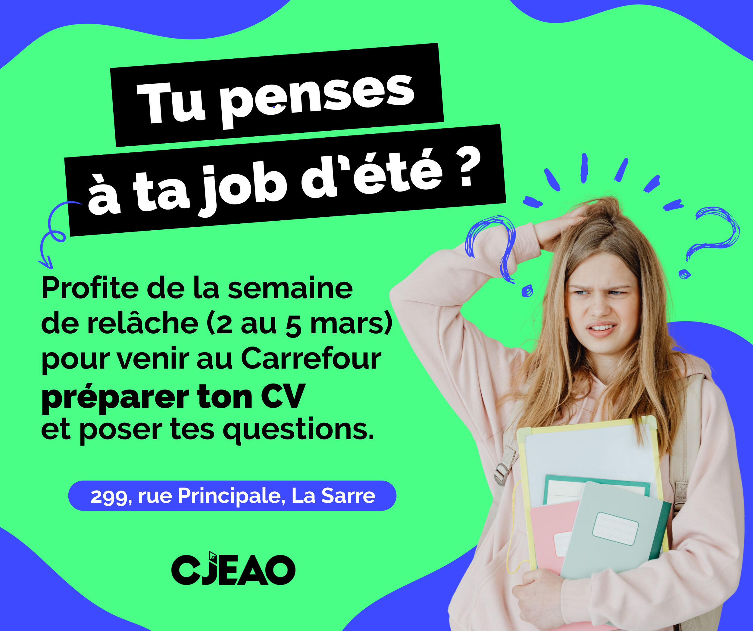 Tu penses à ta job d’été ?