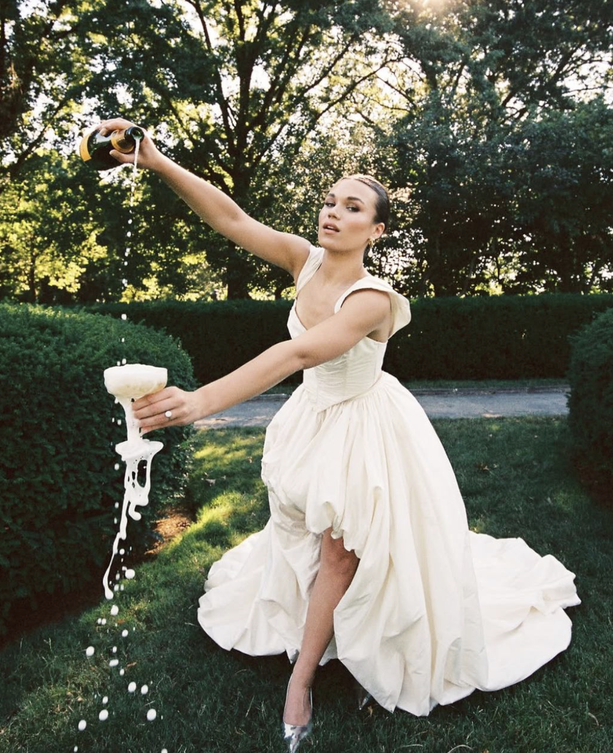 fun, Gerald could be pouring bottle