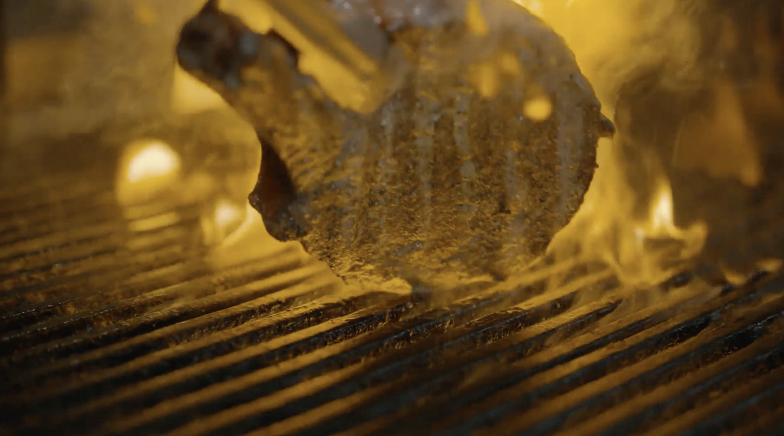 OUR SHOT - steak + flame