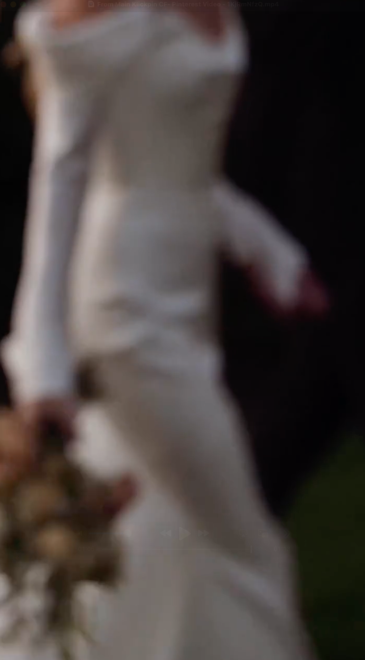 out of focus walking