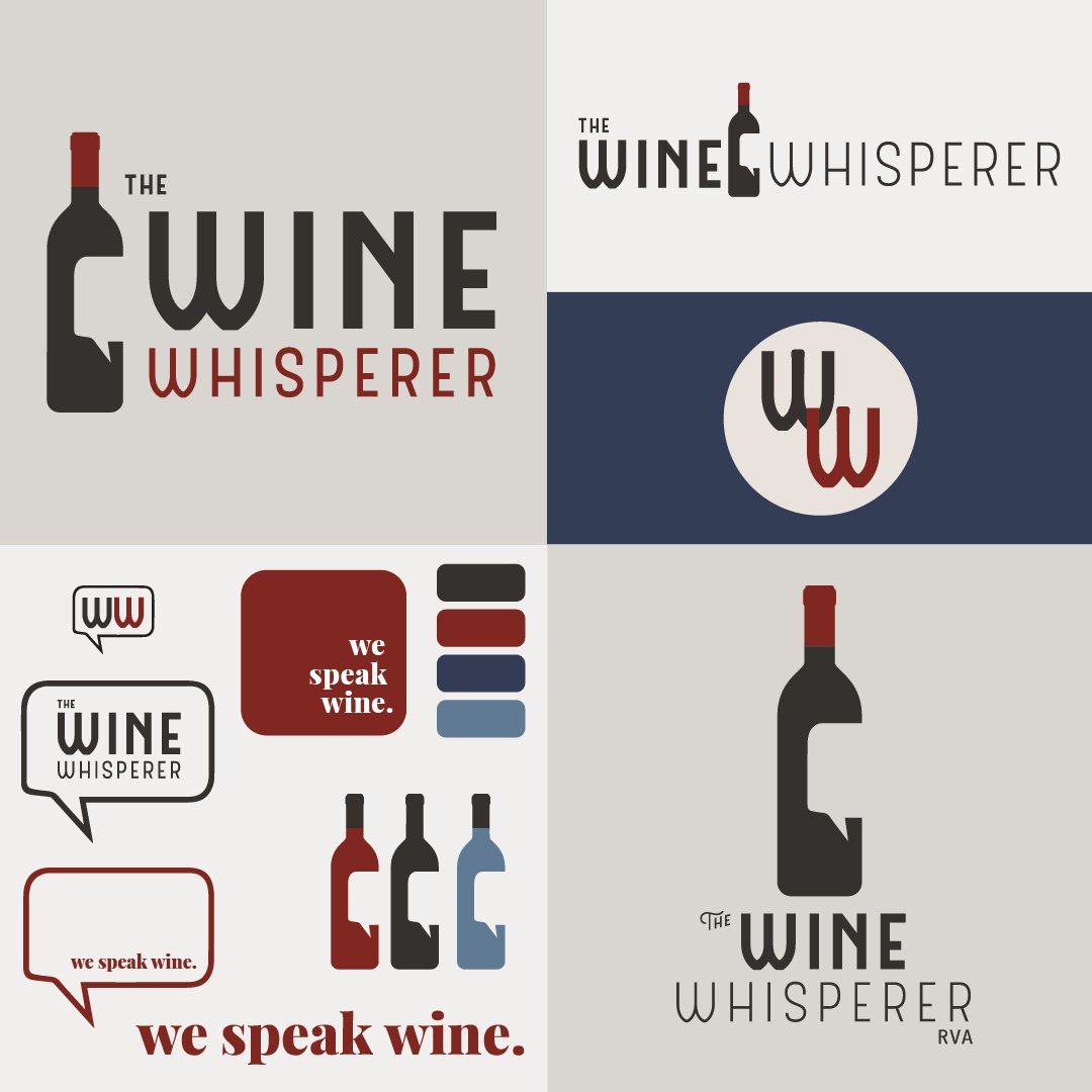 The Wine Whisperer Branding
