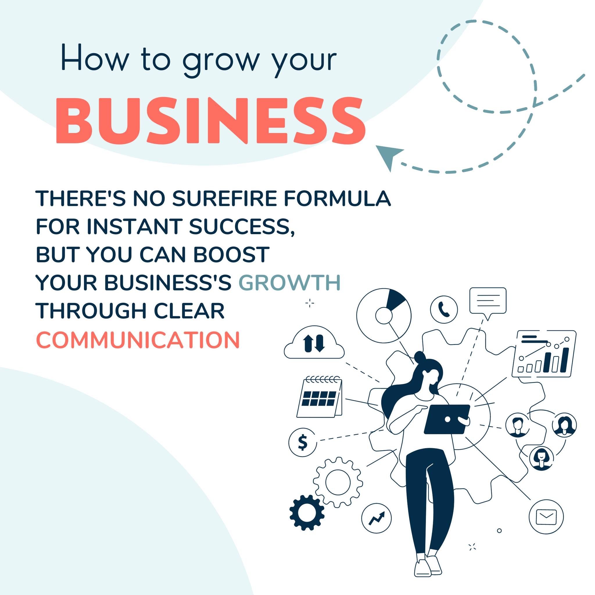 New on the BLOG! 📈Grow your business through clear communication. 📣 Your secret weapon? DESIGN 👩&zwj;💻👩&zwj;💼👩&zwj;🎨📲 Read it now here: https://www.pfeiferdesign.com/blog/clear-communications-for-business-growth

#branding #brandstrategy #br