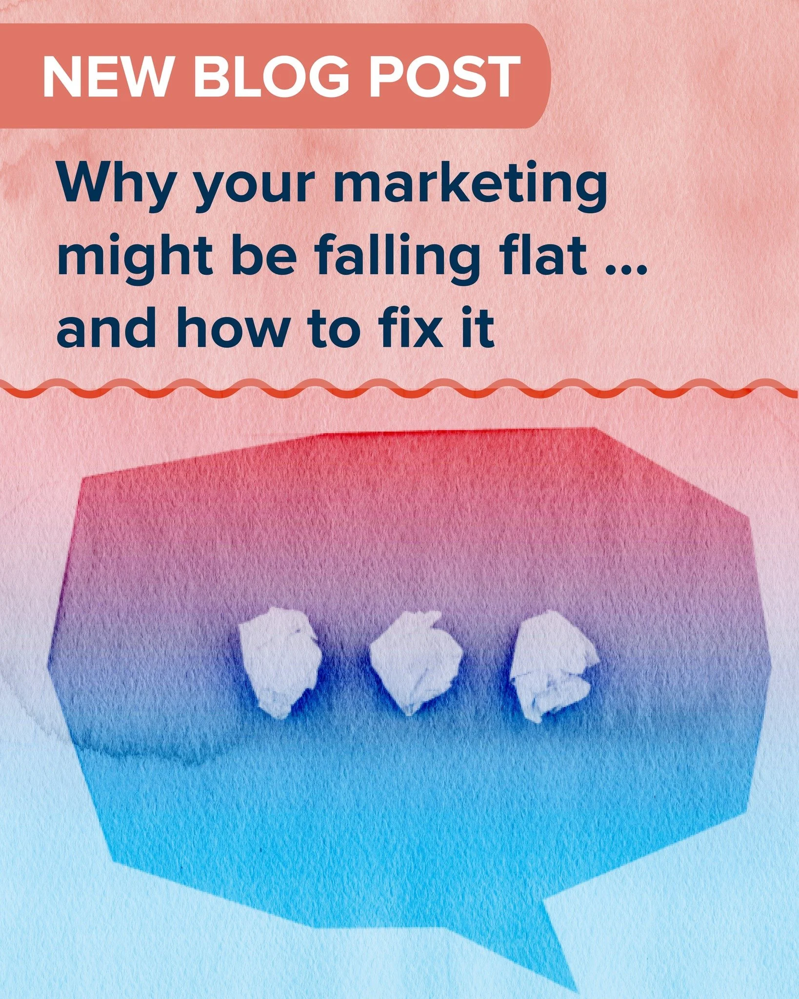 If you didn't catch my latest newsletter-  my new blog post here : Why your marketing might be falling flat, and how to fix it. 🛠✅ https://www.pfeiferdesign.com/blog/why-your-marketing-might-be-falling-flat-and-how-to-fix-it #growyourbusiness #small