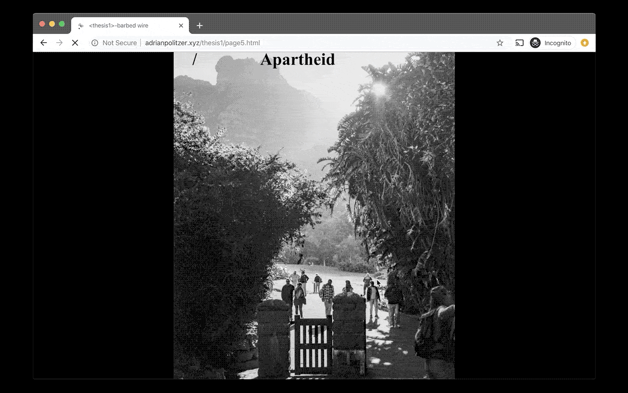 The black and white film photographs are my own, shot in August 2018 in Cape Town, South Africa. The images explore the urban landscape while passages from “The Mind of South Africa: The Story of the Rise and Fall of Apartheid,” by Allister Sparks, …