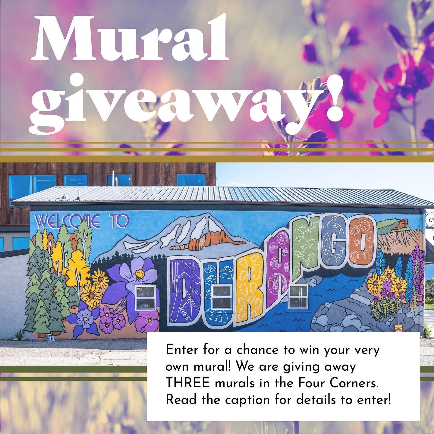 MLD is giving away THREE FREE murals! 
To enter, make sure you&rsquo;re following @monicalouisedesign and tag three friends in the comments of this photo. THAT&rsquo;S IT!!! You&rsquo;ll also get THREE extra entries if you go to my website (link in b