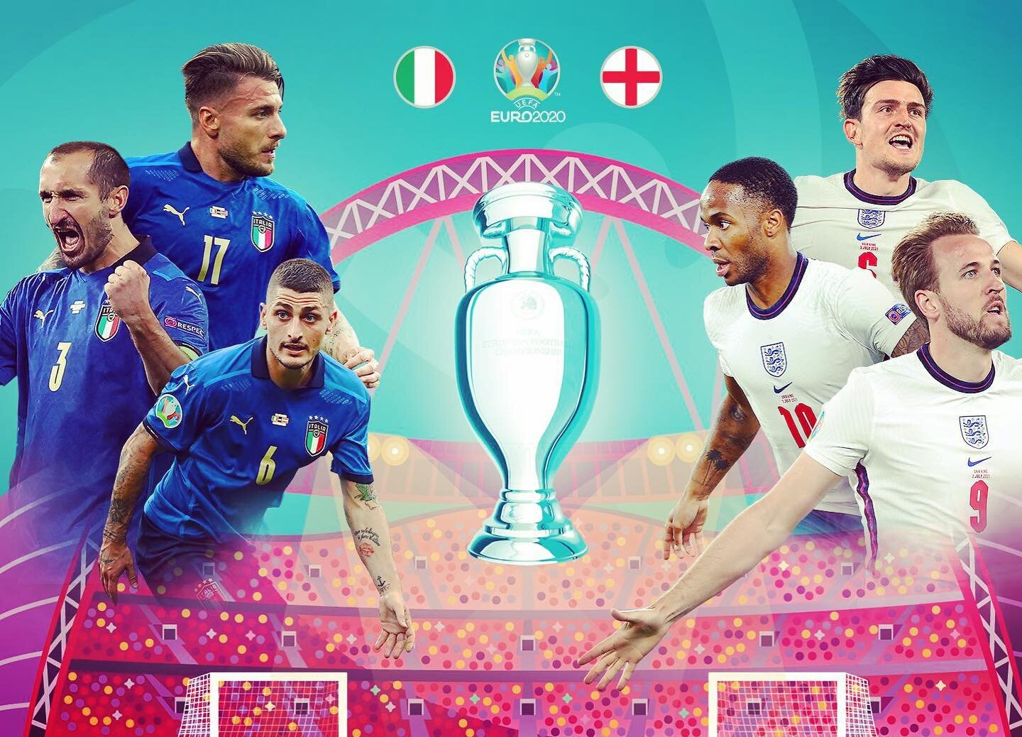 Open at 11:30AM on Saturday 7/11 for UEFA finals England vs Italy!!