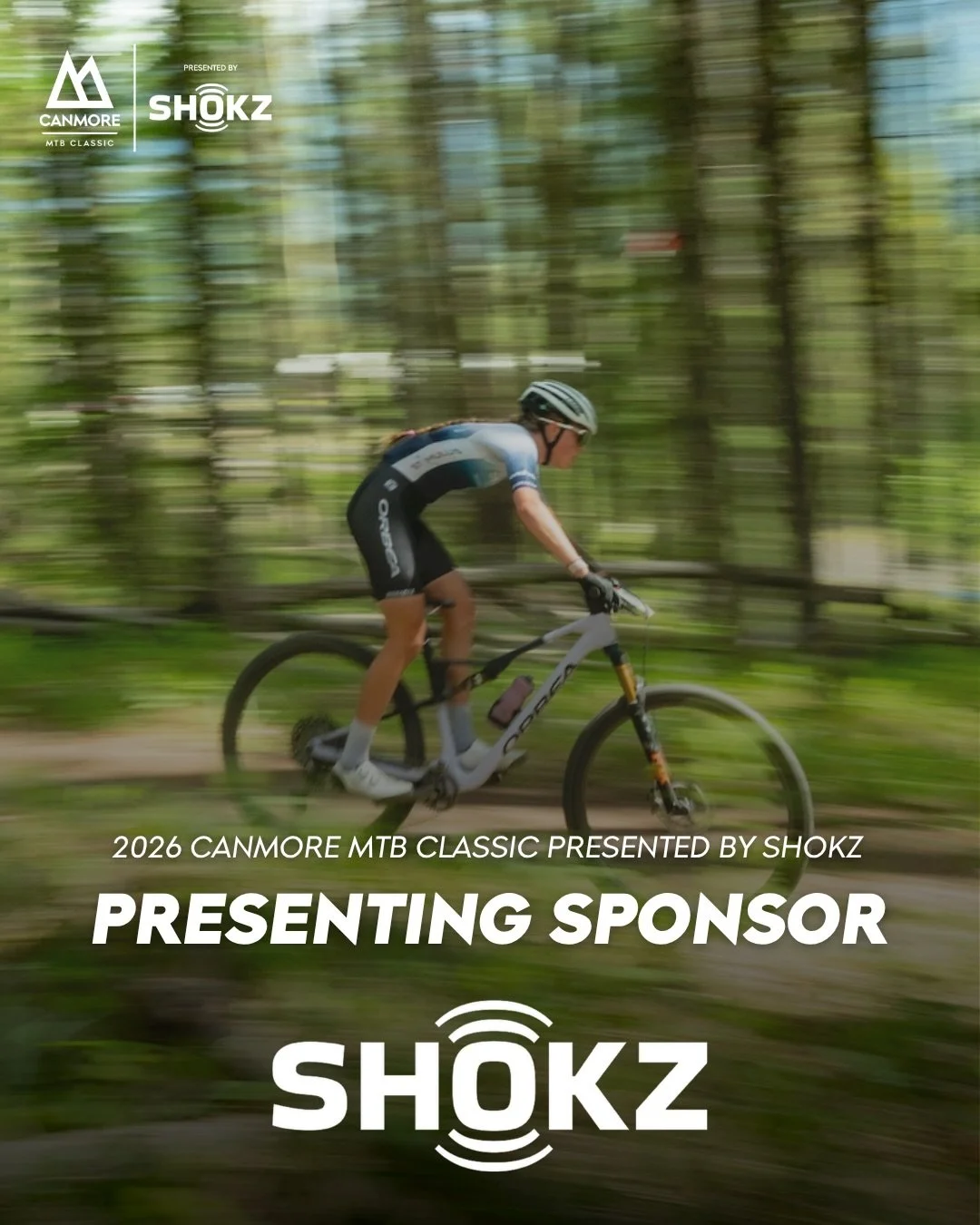 We&rsquo;re proud to welcome @shokzcanada as the PRESENTING SPONSOR of the 2026 Canmore MTB Classic!

Level up every training session with @shokzcanada ! Crystal-clear sound, total awareness, and comfort that keeps you riding longer. Hear every beat 