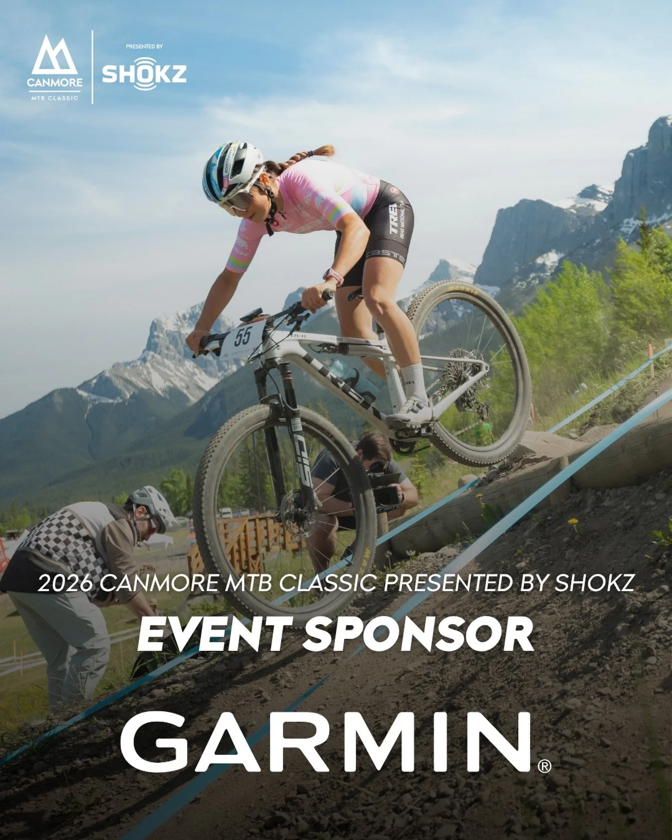 Train smarter. Race stronger with @garmincanada ⛰️We&rsquo;re proud to announce Garmin as a sponsor of the 2026 Canmore MTB Classic p/b Shokz! 

Their support helps riders track every climb, measure every effort, and push their limits on some of the 