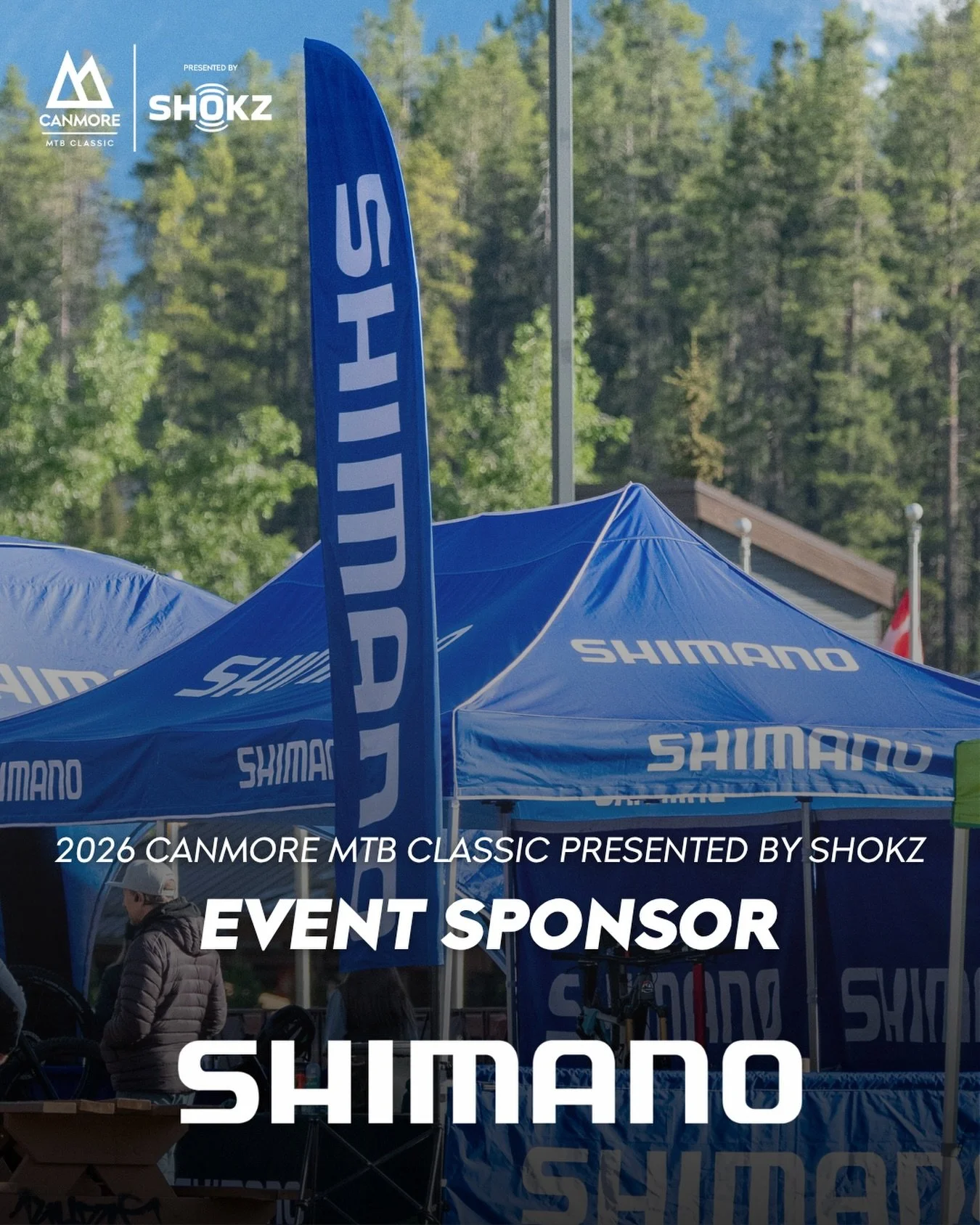 Shimano 🤝 Canmore MTB Classic p/b Shokz🔥We&rsquo;re proud to announce Shimano as a sponsor of the 2026 Canmore MTB Classic p/b Shokz! 

Their world-class components keep riders shifting, braking, and riding with confidence, helping every athlete ta