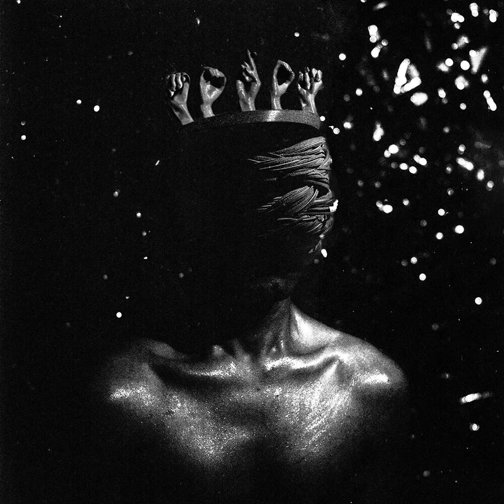 Mask and headpiece created for the artwork by DEEVPhoto by Patrick Macht + Berlin Westwood