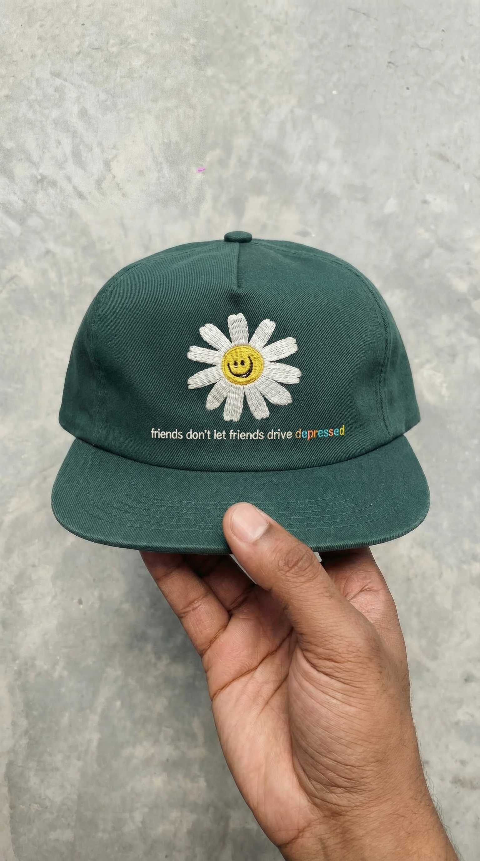 Friends don't let friends drive depressed Snapback