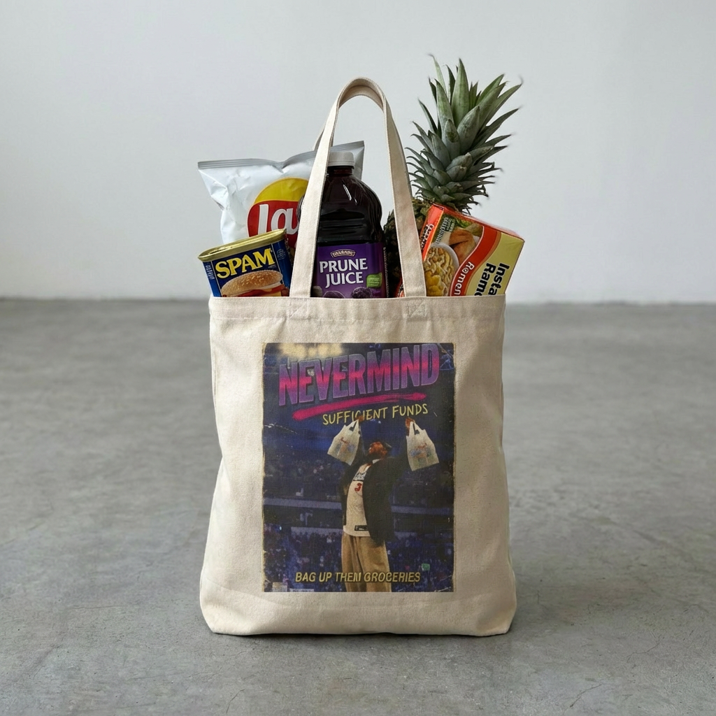 Sufficient Funds Grocery Tote