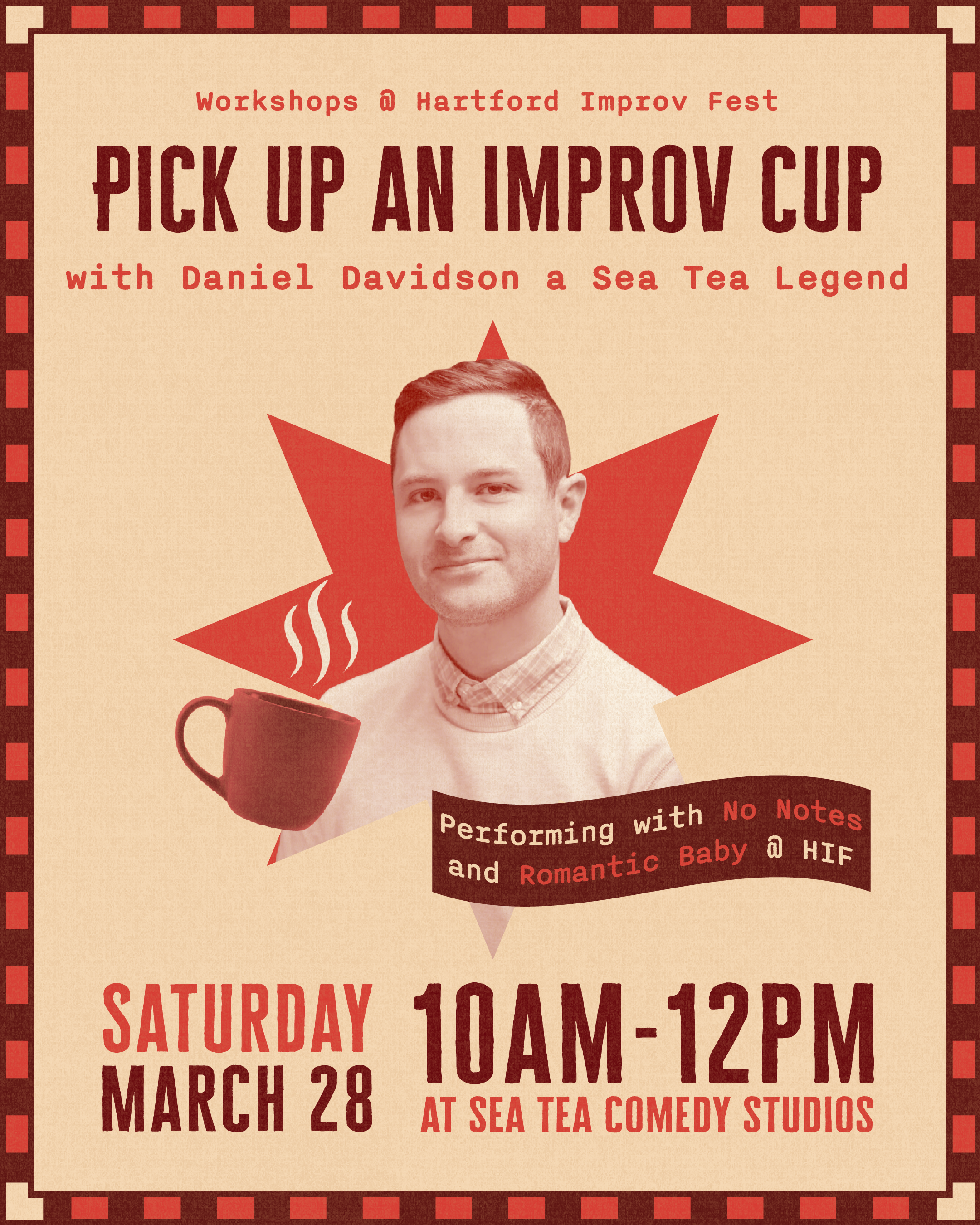 Workshop: Pick Up an Improv Cup